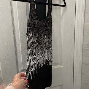 Ladies get your sexy on!!!!!     ALMOST FAMOUS racer back sequined rank